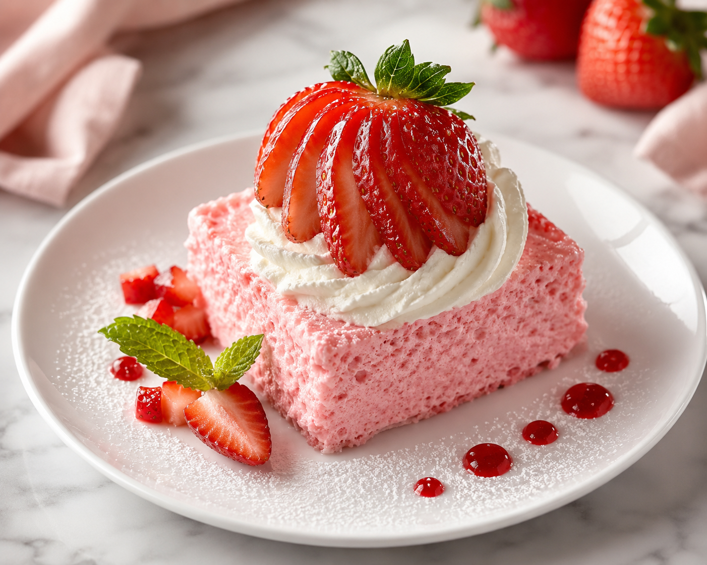 Creamy Fluffy Jello
