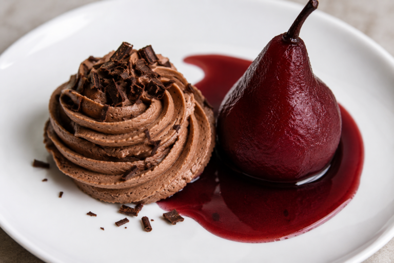 Vegan Aquafaba Chocolate Mousse
